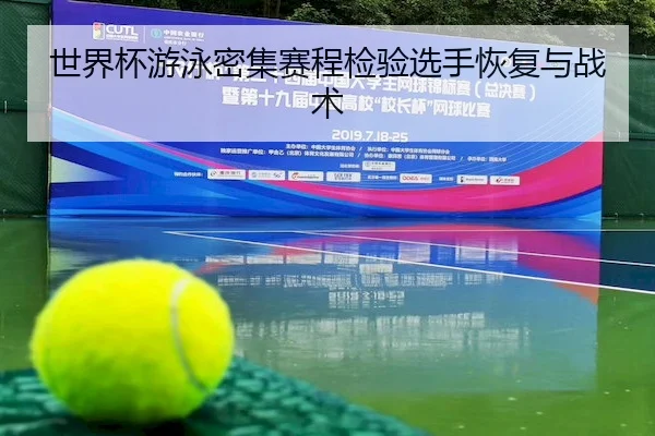 世界杯游泳密集赛程检验选手恢复与战术